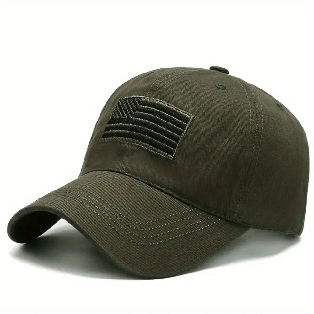 USA Flag Sunscreen Baseball Cap – Breathable & Adjustable for Men & Women